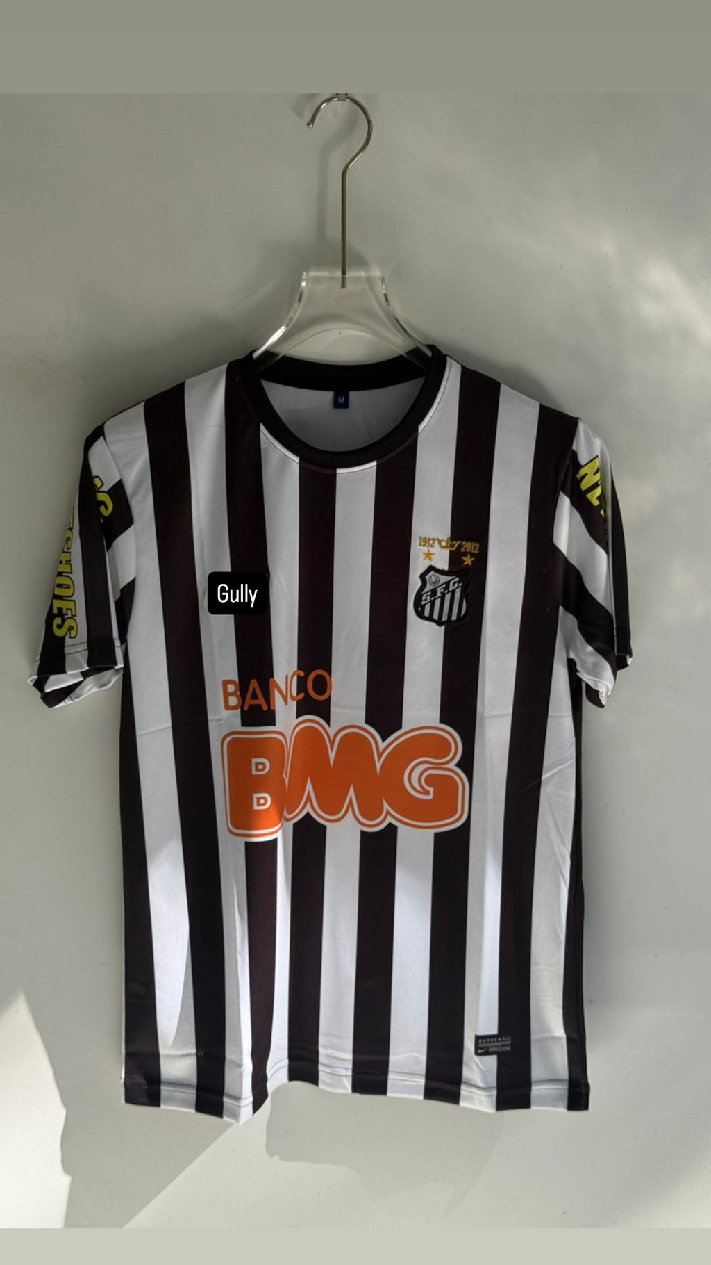 NEYMAR SANTOS AWAY KIT EMBROIDERY