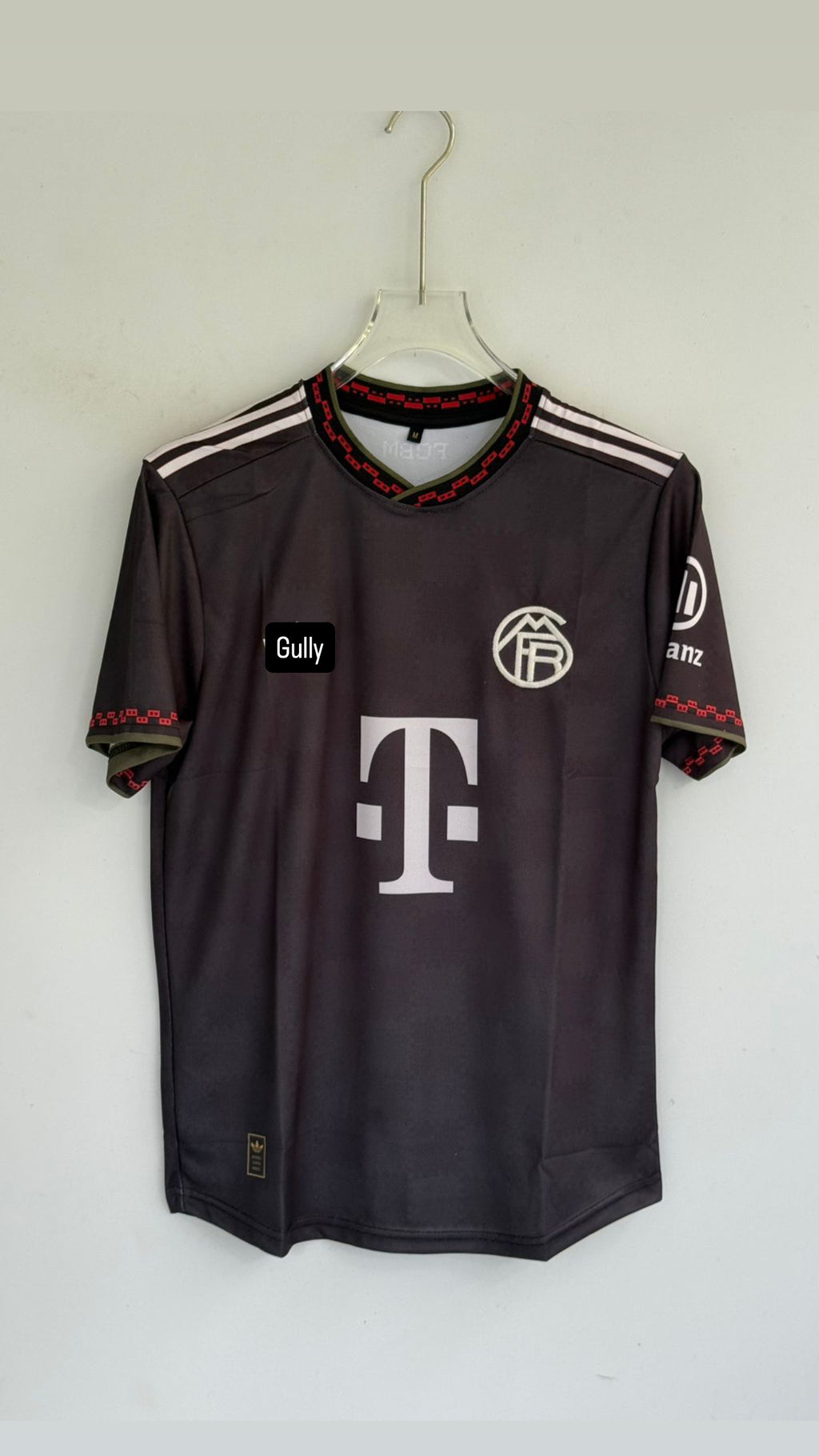 KANE BAYERN 25/26 AWAY KIT EMBROIDERY