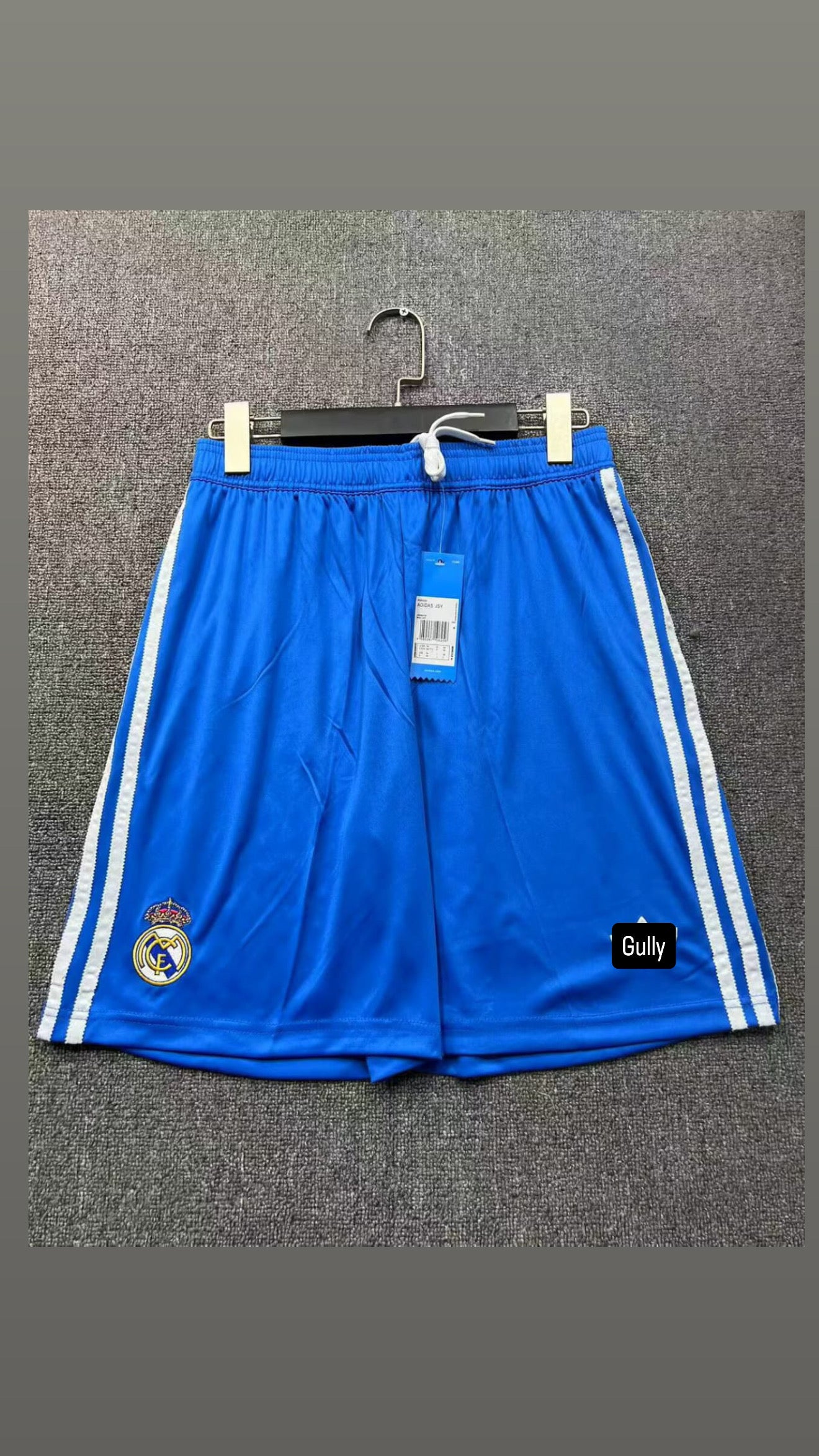 REAL MADRID THIRD KIT SHORTS EMBROIDERY