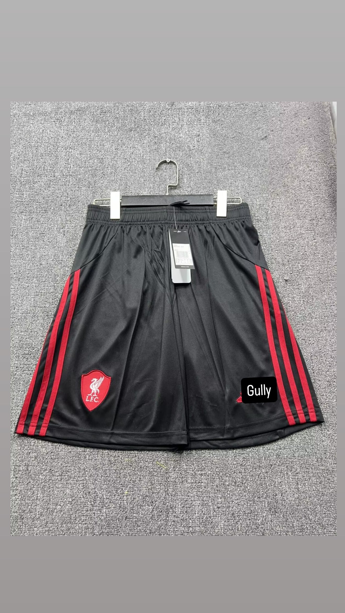 LIVERPOOL BLACK EMBROIDERY PREMIUM QUALITY