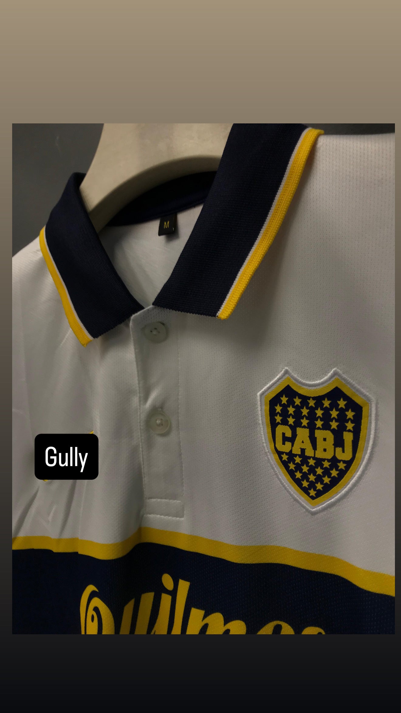 MARADONA BOCCA JUNIOR POLO EMBROIDERY