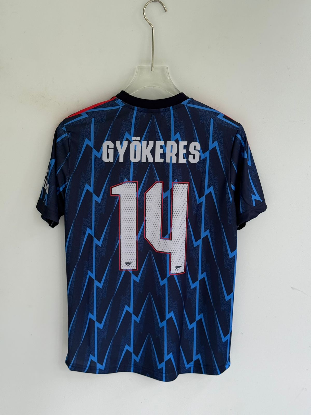 GYOKERES ARSENAL 25/26 AWAY KIT EMBROIDERY