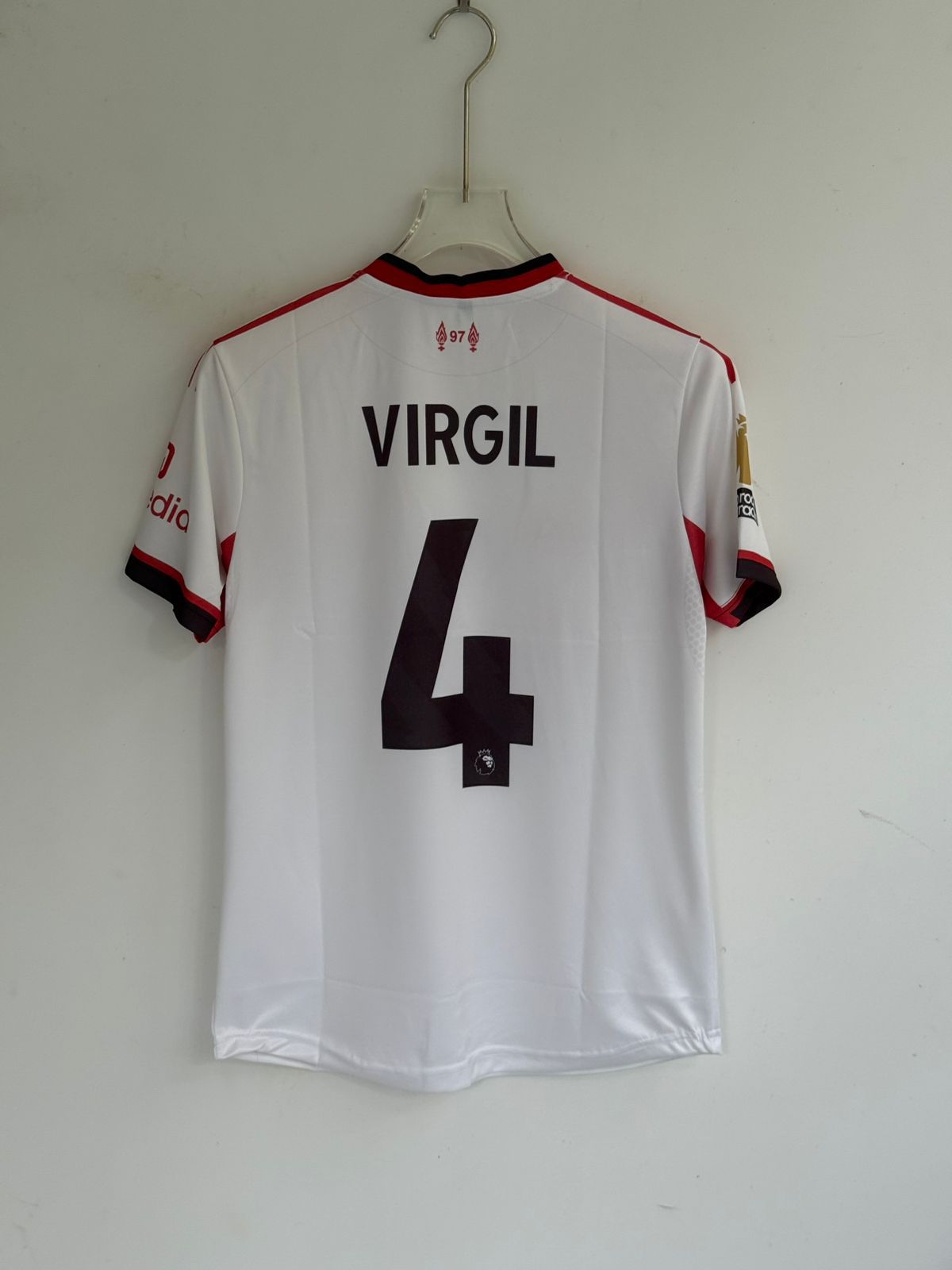 VIRGIL LIVERPOOL 25/26 AWAY KIT EMBROIDERY