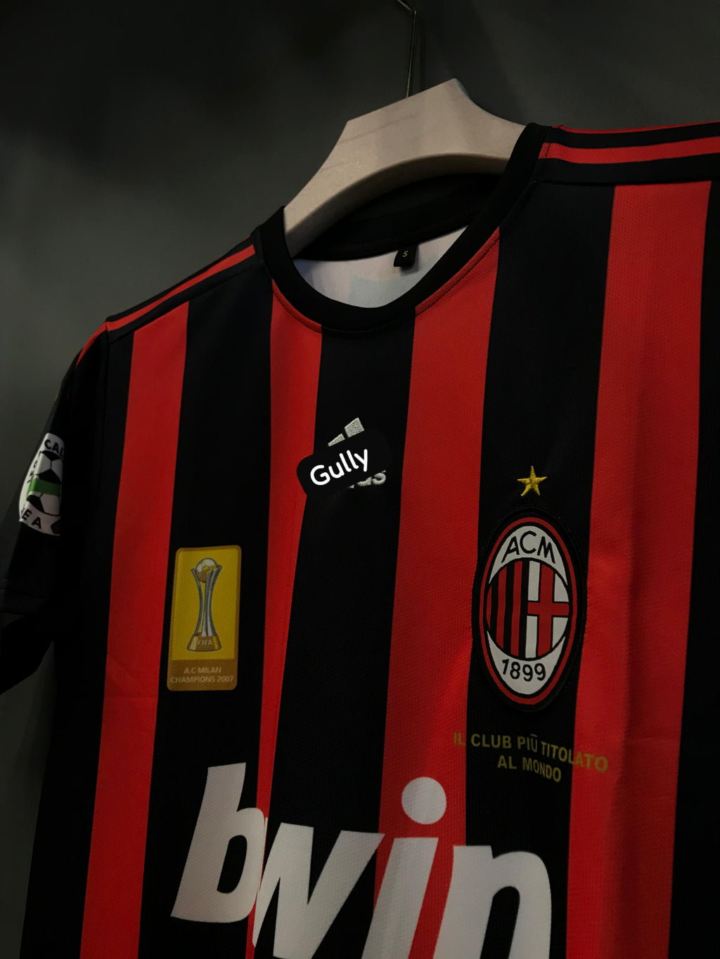RONALDINHO 2008 09 AC MILAN HOME