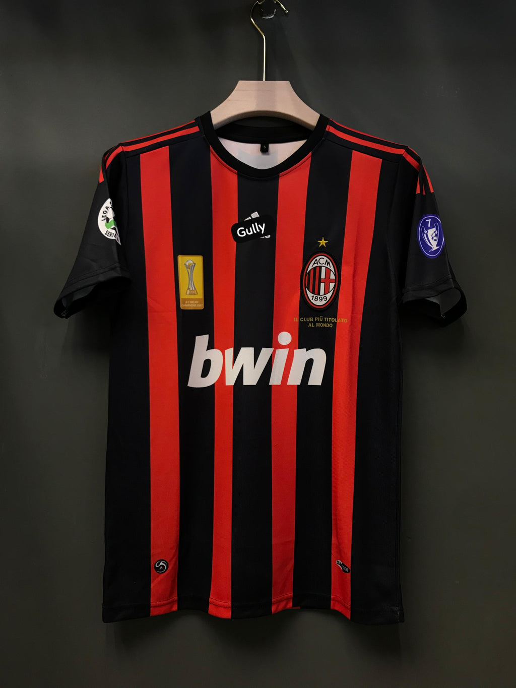 RONALDINHO 2008 09 AC MILAN HOME