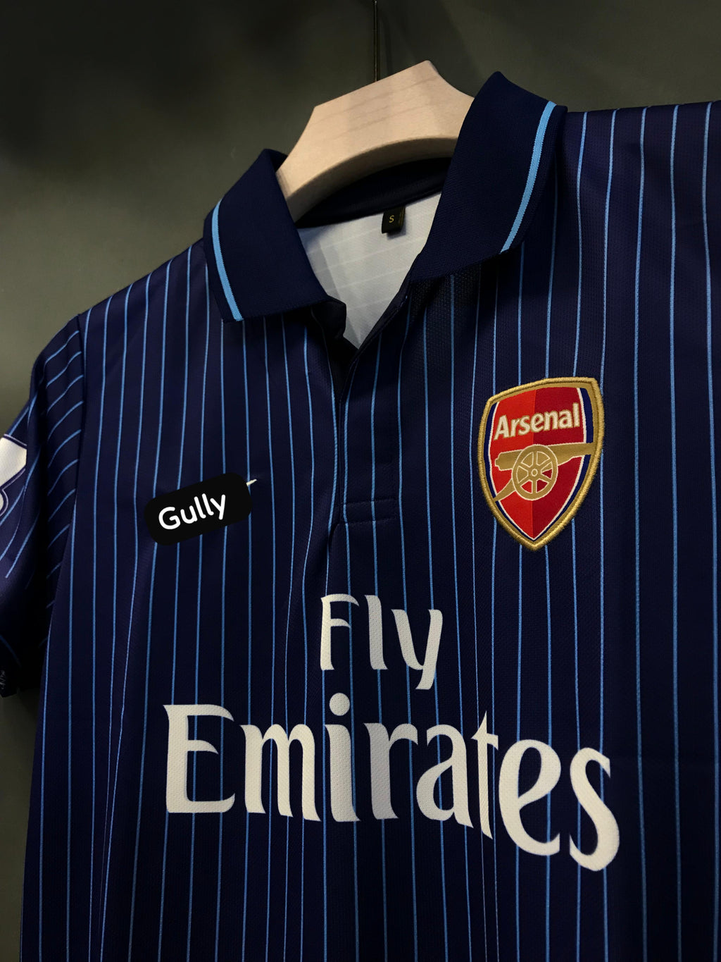 ARSHAVIN ARSENAL 2009/10 AWAY KIT POLO EMBROIDERY