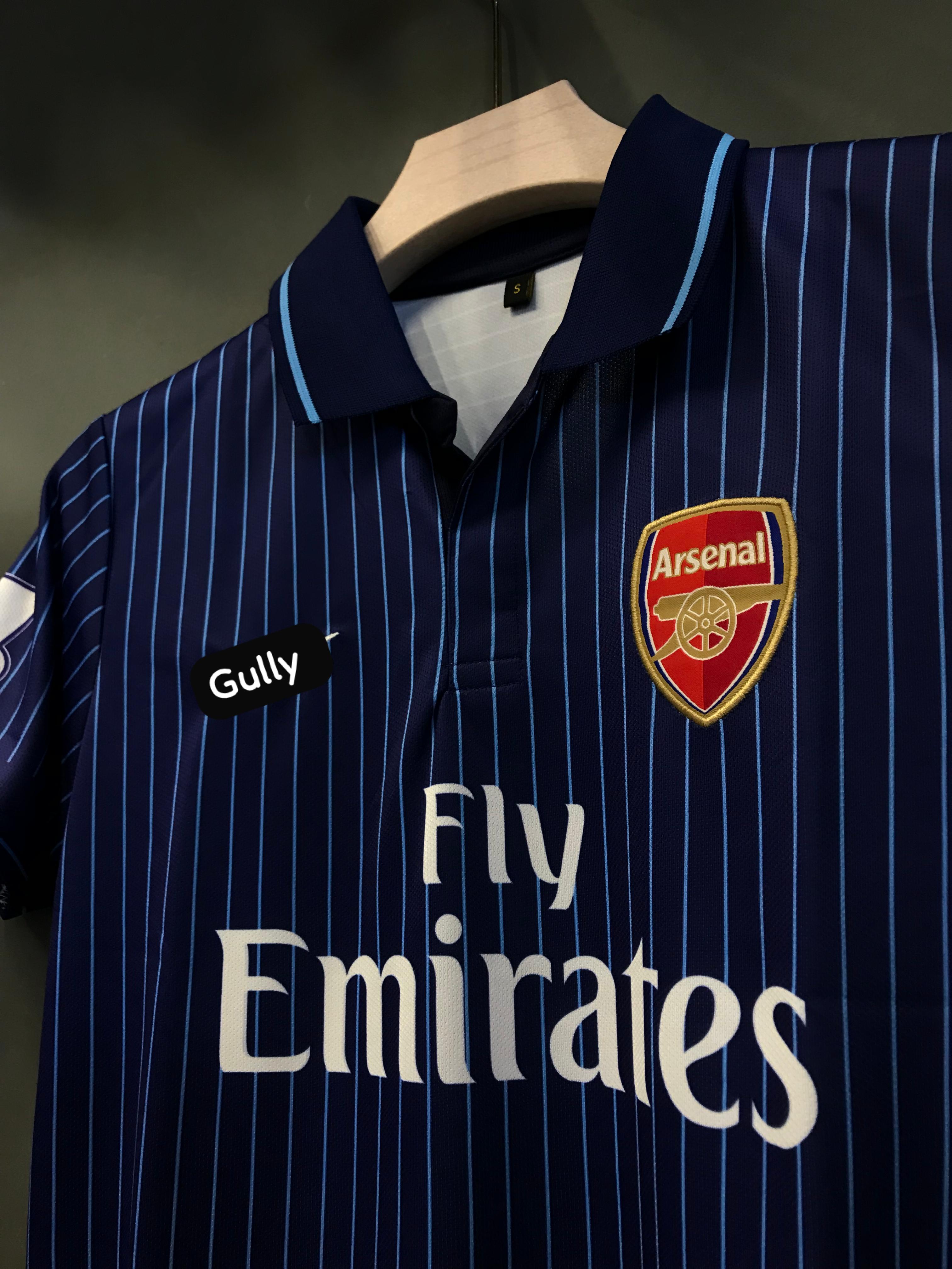 ARSHAVIN ARSENAL 2009/10 AWAY KIT POLO EMBROIDERY