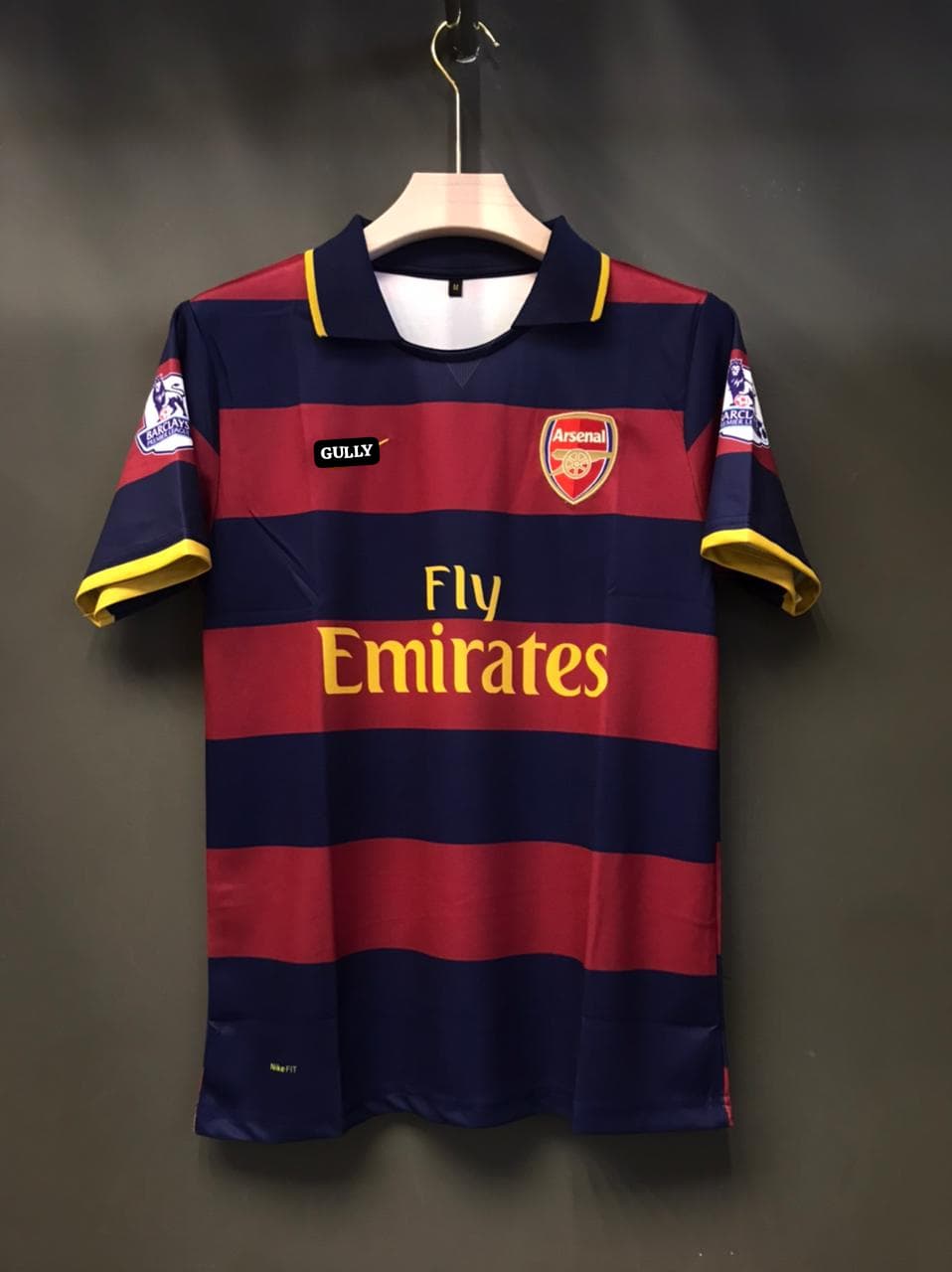 FABREGAS ARSENAL 2007-08 THIRD  KIT POLO EMBROIDERY