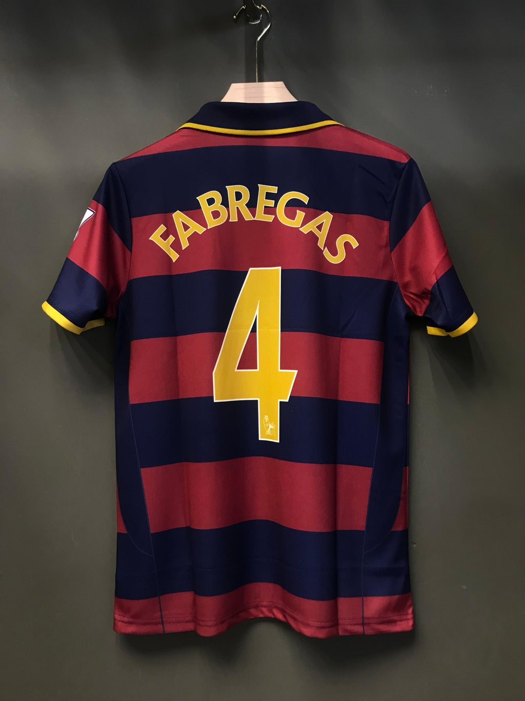 FABREGAS ARSENAL 2007-08 THIRD  KIT POLO EMBROIDERY