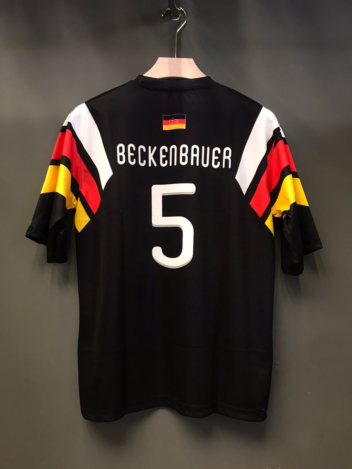 Beckenbauer Germany 1996 Away retro jersey
