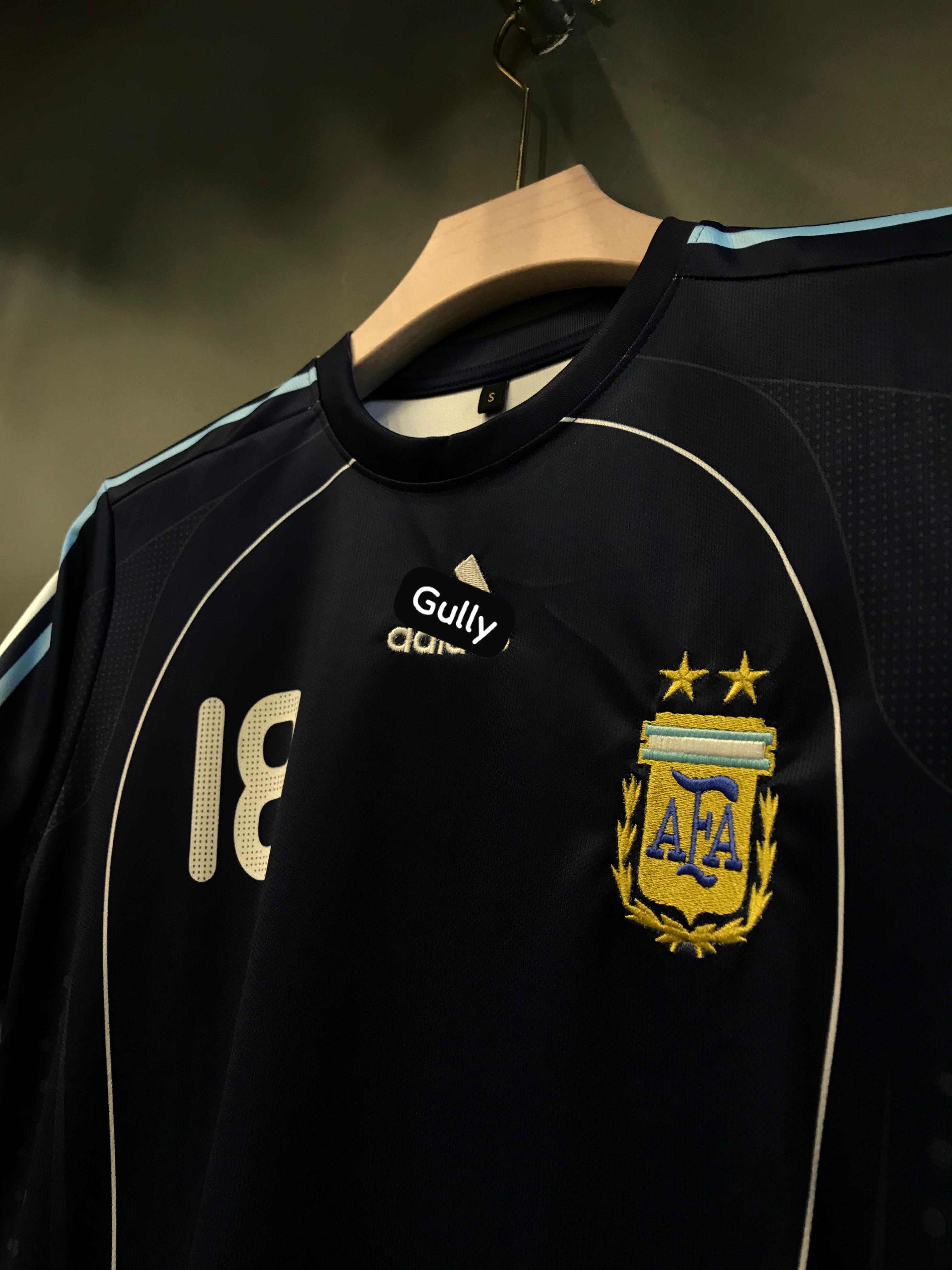 Messi Argentina Away Jersey from the 2006-2007