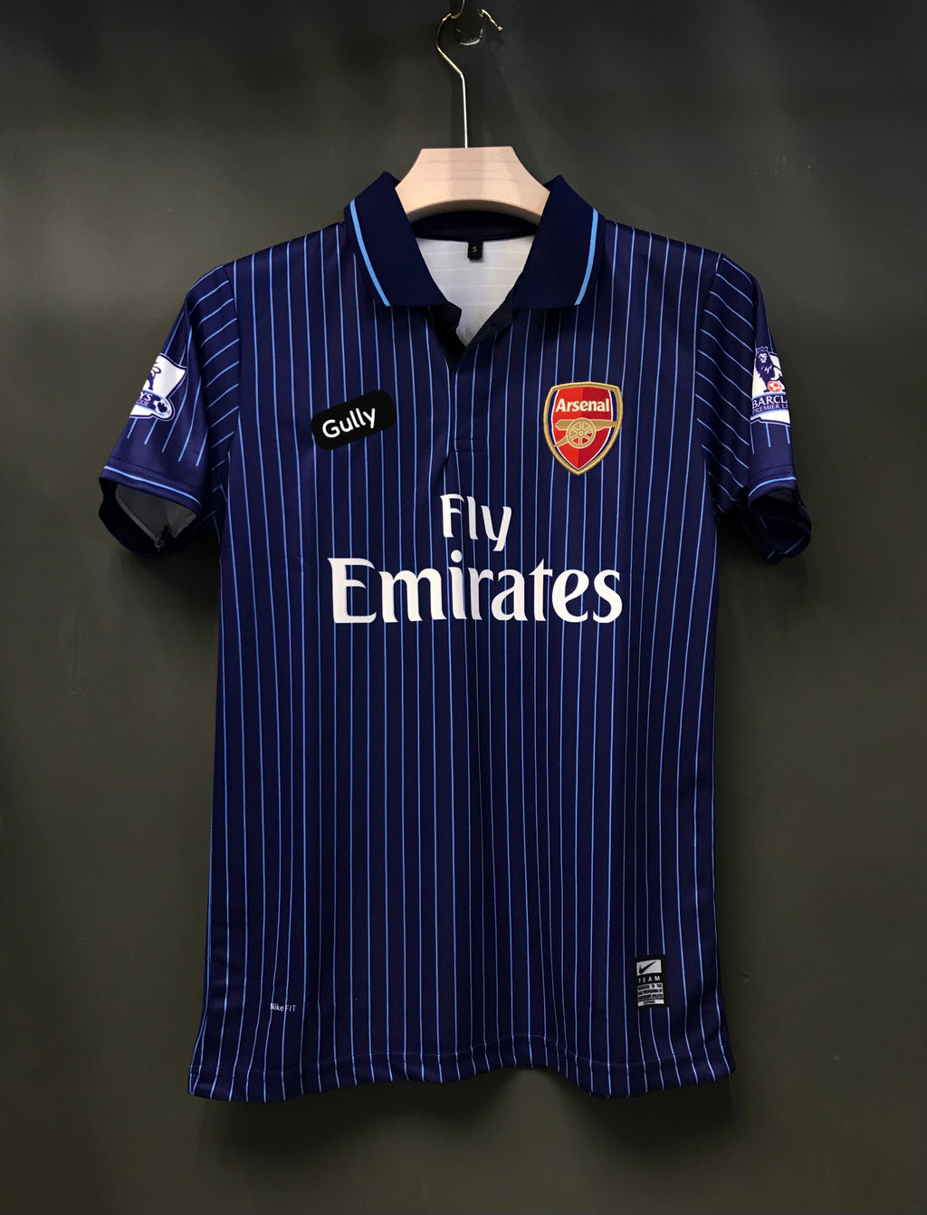 ARSHAVIN ARSENAL 2009/10 AWAY KIT POLO EMBROIDERY